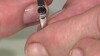 Anillo en plata con Diamante negro