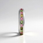 Ciondolo in argento con Tormalina (MONOSONO COLLECTION)
