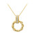 SI1 (H) Brillant-Goldhalskette (CIRARI)