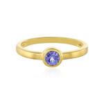 Anillo en plata con Tanzanita