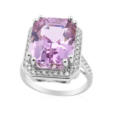 Patroke-Kunzit-Goldring (AMAYANI)