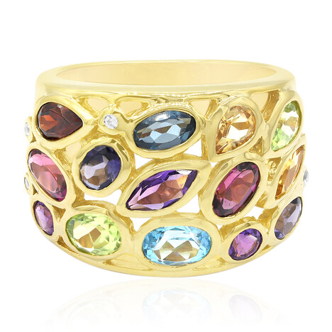 Bague en argent et Améthyste