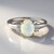 Anello in argento con Opale di Welo
