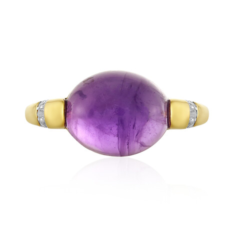 Sambia-Amethyst-Silberring