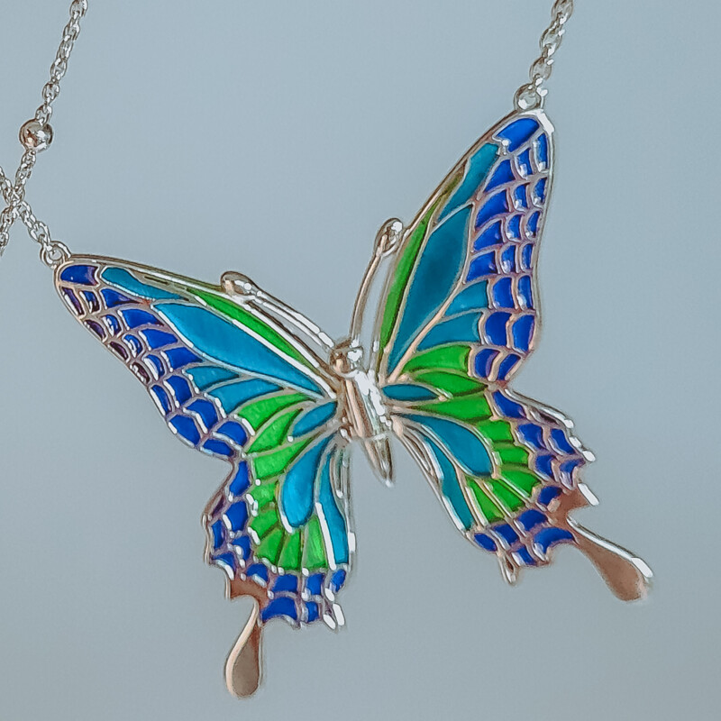 Silbercollier (Adela Silber)