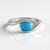 Anello in argento con Turchese Sleeping Beauty