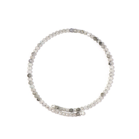 Bracciale in acciaio con Zircone (Riya)