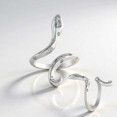 Anillo en plata con Zircón
