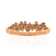 Gouden ring met SI1 Argyle Rose De France Diamanten (Annette)