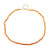 Collar en plata con Topacio imperial (Adela Silber)