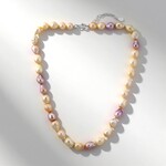 Collana in argento con Perla di Acqua Dolce (TPC)