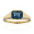 Londonblauer Topas-Goldring