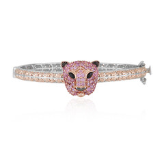 Bracelet en argent et Spinelle noir (Gems en Vogue)