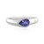 Tanzanite Silver Ring (Adela Silber)