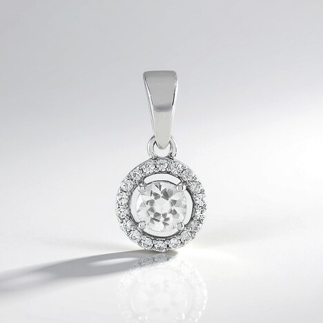 Ciondolo in argento con Zircone