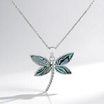Collana in argento con Conchiglia Abalone