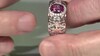 Anillo en plata con Topacio rosa (Gems en Vogue)