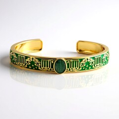 Bracciale in argento con Avventurina Verde