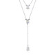 Collana in argento con Pietra di Luna Arcobaleno