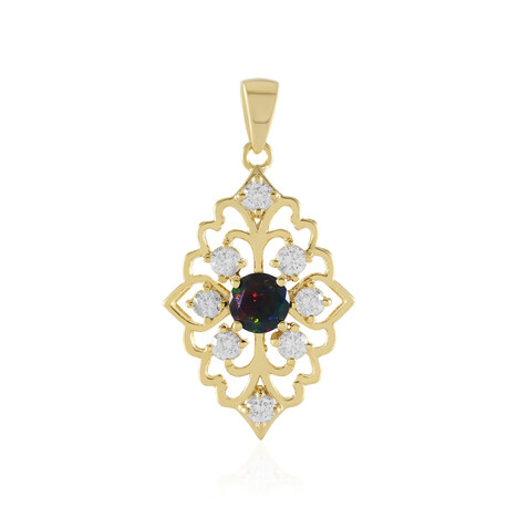 Colgante en plata con Ópalo de Mezezo (Adela Silber)