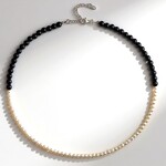Collana in argento con Ematite Nera