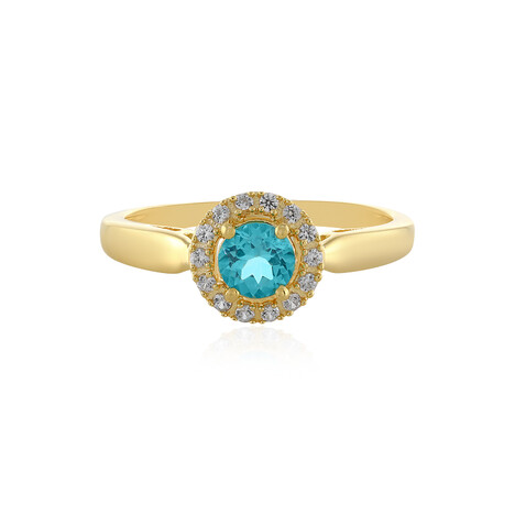 Anello in argento con Apatite Blu