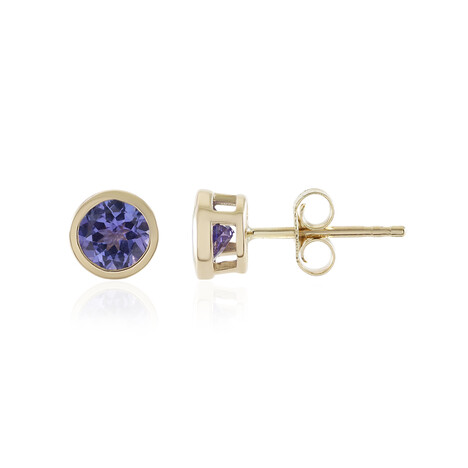 Orecchini in oro con Tanzanite