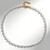 Collana in argento con Zircone (Riya)
