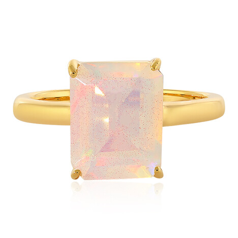 Anello in argento con Opale di Welo