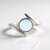Anello in argento con Opale di Welo