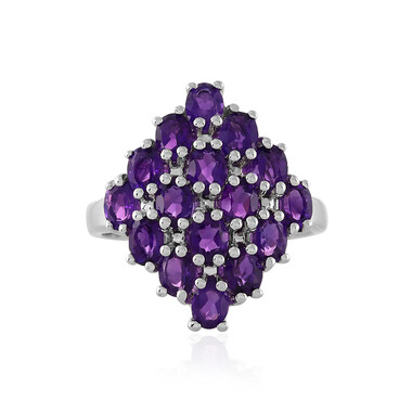 Sambia-Amethyst-Silberring