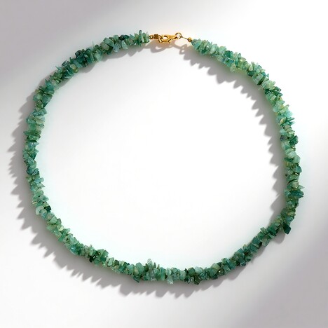 Collana in argento con Grandidierite