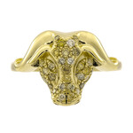 Gouden ring met SI2 Fancy Diamanten (CIRARI)