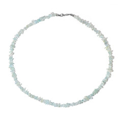 Collana in argento con Acquamarina Brasiliana