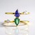 Anello in oro con Smeraldo Zambia AAA (CIRARI)