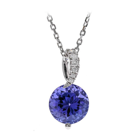 AAA-Tansanit-Goldhalskette (CIRARI)