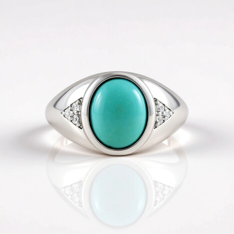 Anello in argento con Turchese Campitos (Faszination Türkis)