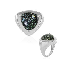 Anello in argento con Opale Leopardo