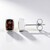 Orecchini in argento con Zircone Rosa