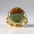 Anello in argento con Legno Fossile (Bali Barong)