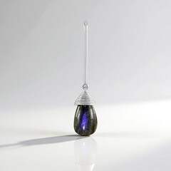 Ciondolo in argento con Labradorite