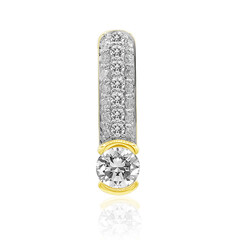 Colgante en oro con Diamante IF (D)
