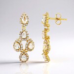 Orecchini in argento con Petalite