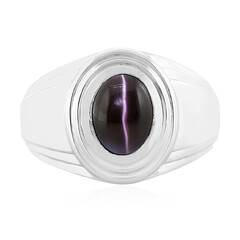 Anello in argento con Sillimanite Occhio di Gatto