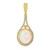 Welo Opal Silver Pendant