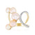 Peach Freshwater Pearl Silver Ring (TPC)