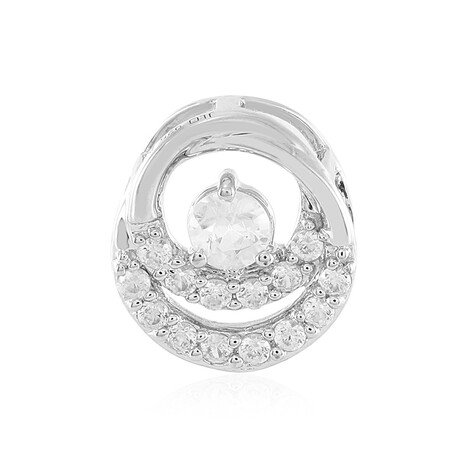 Zircon Silver Pendant