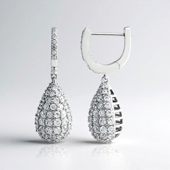 Orecchini in argento con Zircone