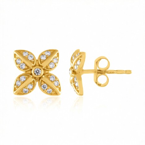 Orecchini in argento con Zircone (de Melo Essence)