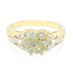 Bague en argent et Tourmaline Paraïba